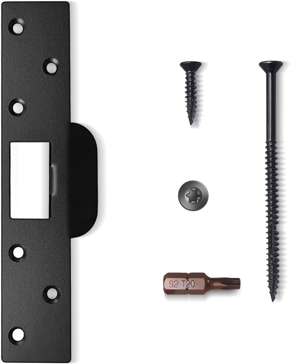 Extra-Long Door Strike Plate, Extended Length/Height