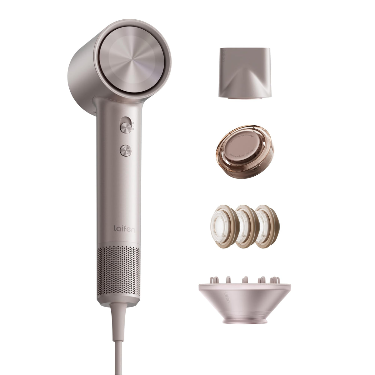 Swift 4 High-Speed Ionic Hair Dryer with Diffuser, Polished Platinum
