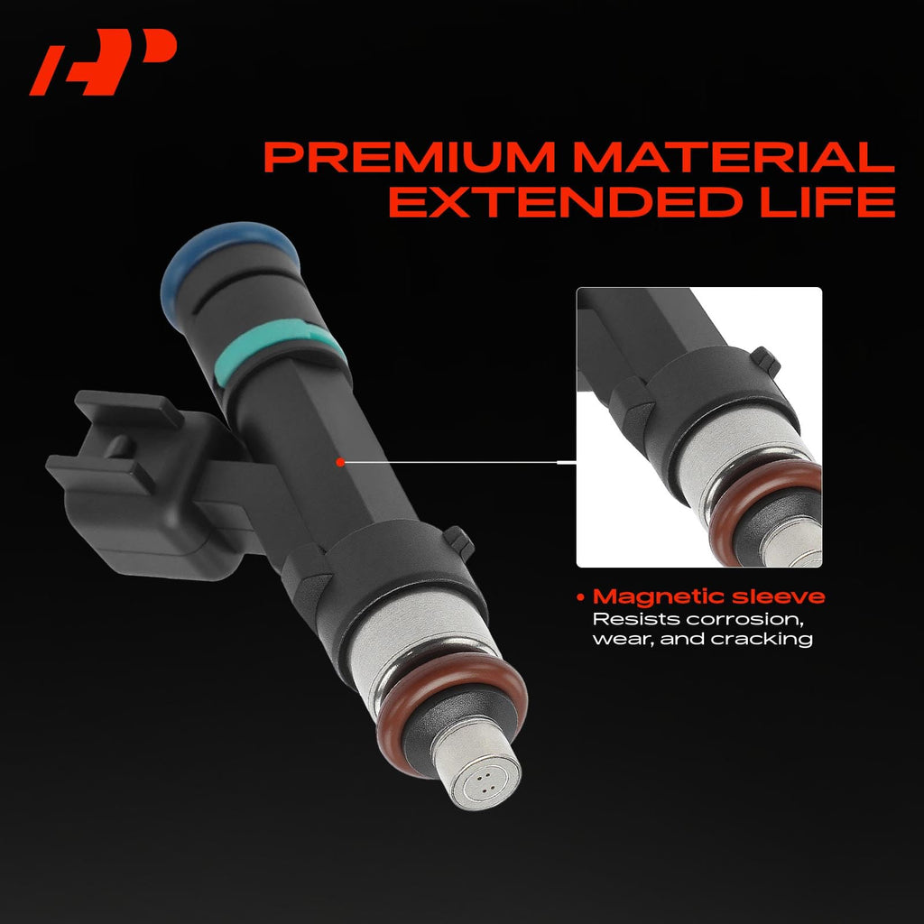 A-Premium Fuel Injectors Set of 4 Compatible with Ford