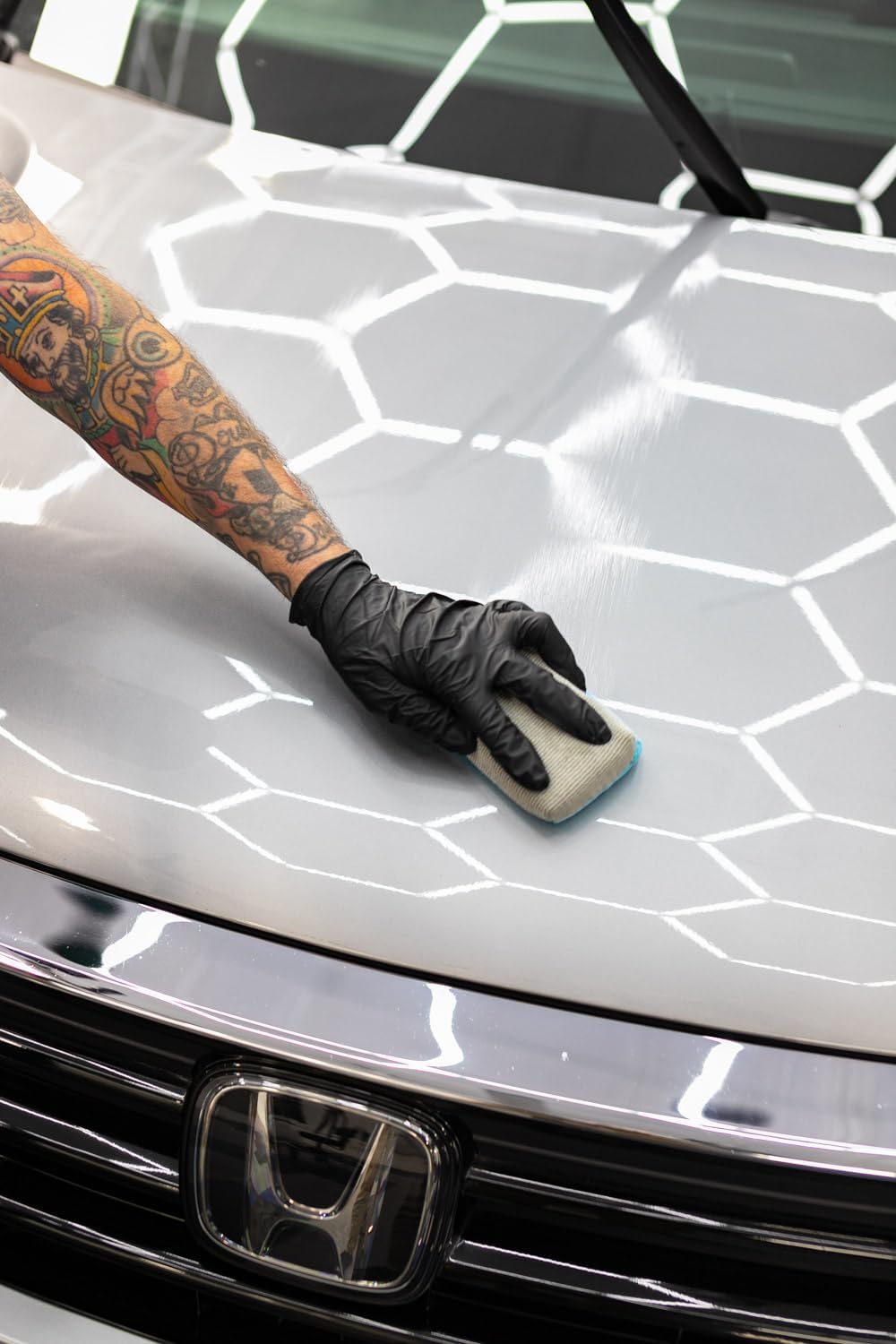 No Soak Coating Applicator Kit - Microfiber Coating Sponges with Soak Barrier Plus 3 Scratchless and Edgeless 70/30