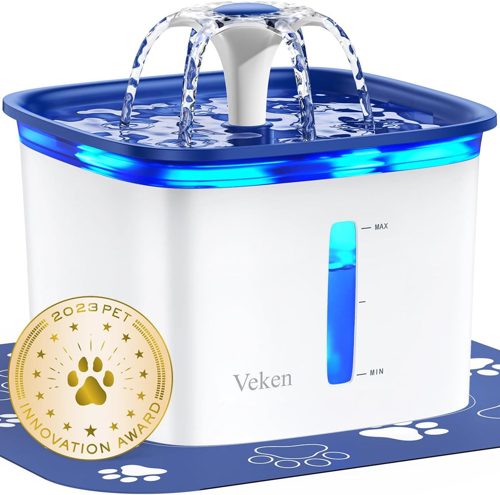 Innovation Award Winner 95oz/2.8L Cat Water Fountain, C1 Classic