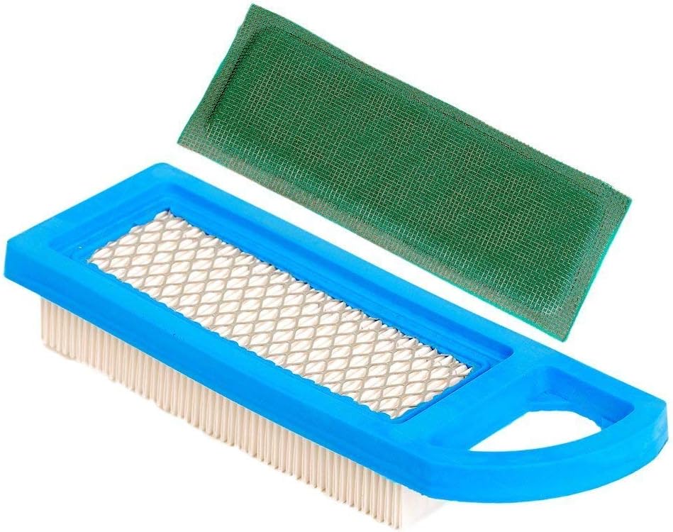 HIFROM Replacement Air Pre Filter Fuel Filter with 2pcs Spark Plug Replacement for John Deere 102 105 115 L100 L105 L107 L108 LA100 LA105 LA110 LA115 Z225 Replacement Parts