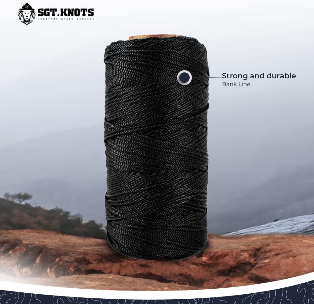 Tarred Twine, Bank Line Bushcraft & Netting #36-1/4 lb (120 ft)