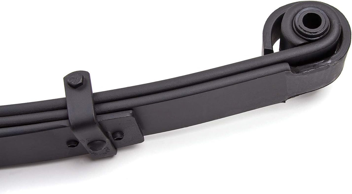 ZONE OFFROAD ZONF0401 | 4 inch Multi-Spring Front Leaf Spring (Single) Heavy Duty Steel | Compatible with Ford F250/F350 4WD Super Duty 1999-2004, Ford Excursion 4WD 2000-2005