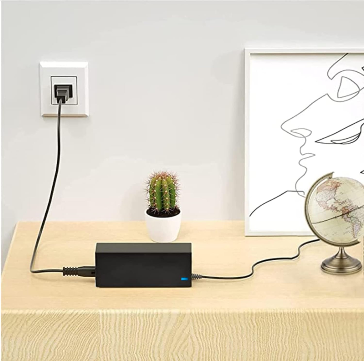 15V AC-DC Adapter Replacement for PGYOB P200 200W 102.4Wh 32000mAh CN30C 300W P400 400W 296Wh Portable Power Station