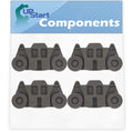 4x Lower Dishwasher Wheel Replacement for Maytag MDB8969SDM3 Dishwasher