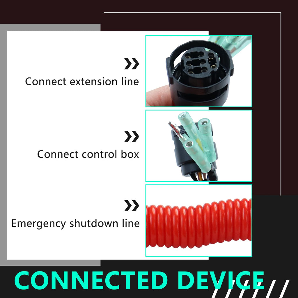 AFEISOL 12V Main Switch Panel Single Engine Key Switch Panel Assembly