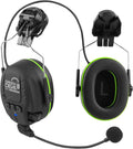 Bluetooth Hearing Protection Ear Muffs For Safety Helmet Hard Hat Mounted Attachment