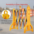 Expandable Mobile Barricade 2 Pcs Expandable Mobile Barricade | Plastic Safety Traffic Gate Fence Water Filled