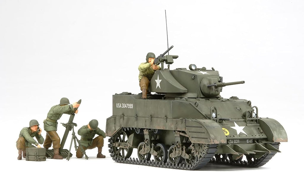 35313 1/35 US Light Tank M5A1 Plastic Model Kit