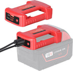 KUNLUN 2 Pack USB Charger Adapter Compatible for Milwaukee M18 18V Battery