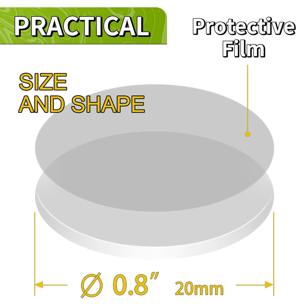 350Pcs Double Sided Adhesive Dots, 0.8" Clear Removable Sticky Adhesive Mounting Putty, Waterproof No Trace Dots