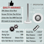 Surpass Garage Door Roller/Hinge/Top Bracket/Wire Rope (for 7' Height Doors)