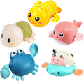 Bath Toy,Cute Animal Clockwork Bathtub Swimming Pool Toy,Baby Bath Toys for Toddlers 1-3, Boys & Girls Water Bath Toy