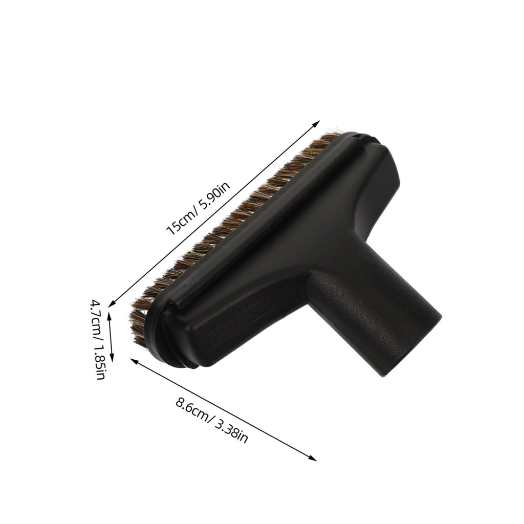 FELTECHELECTR Vacuum Cleaner Tool Brush for Car Cleaning 32mm Black Plastic