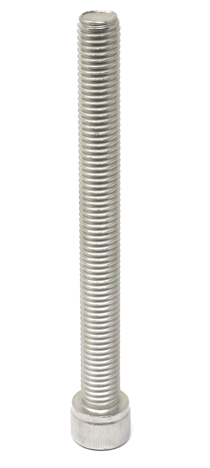 iexcell 2 Pcs M12 x 120mm Thread Pitch 1.75 mm Stainless Steel 304 Hex Socket Head Cap Screws Bolts Kit