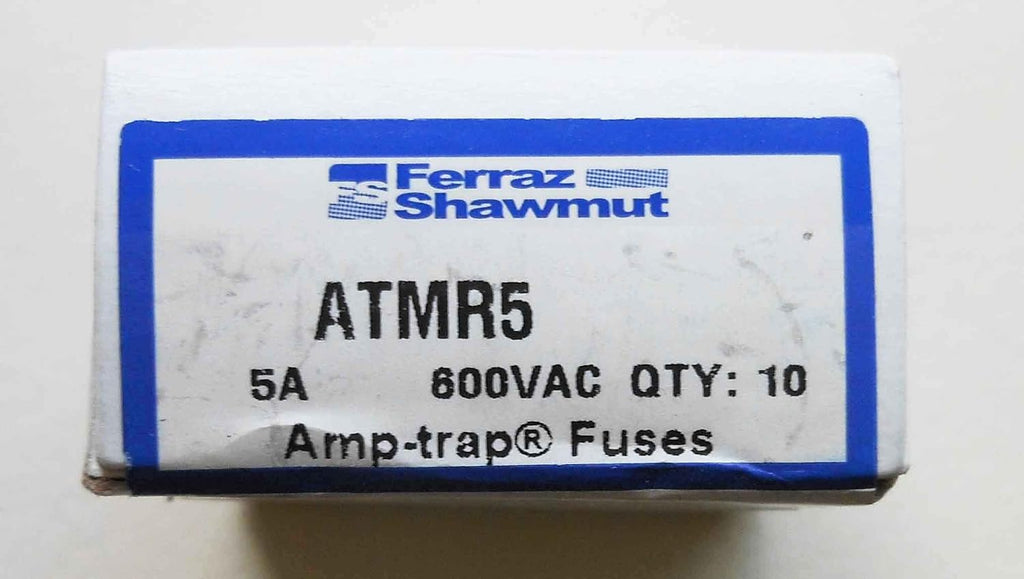 Mersen ATMR5 600V 5A Cc Fuse, 10-Pack