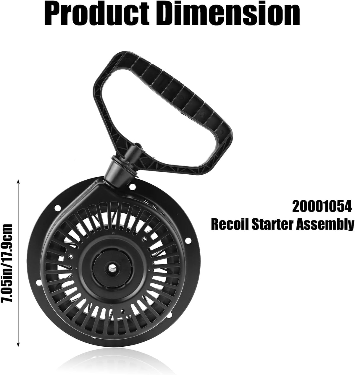 Plastic Recoil Pull Cord Starter Assembly Replacement for Ariens AX254