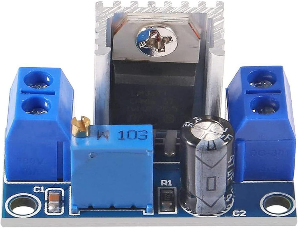 DIANN 6pcs LM317 DC-DC Converter Buck Step Down Circuit Board Module Adjustable Voltage Regulator Power Supply
