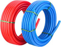 EFIELD 1/2-inch 2 x50 ft Pex-A Pipe, Blue & Red 100 ft Length