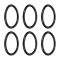 uxcell 6Pcs AS-329 Nitrile Rubber O-Rings 2" ID 2-3/8" OD 3/16" W Black