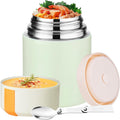 Soup Jar for Hot Food for Adults, 27 oz, 316 Stainless Steel | Vacuum-insulated food container has a wide mouth and