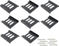 2.5" to 3.5" SSD HDD Mounting Bracket Adapter, 8Pcs