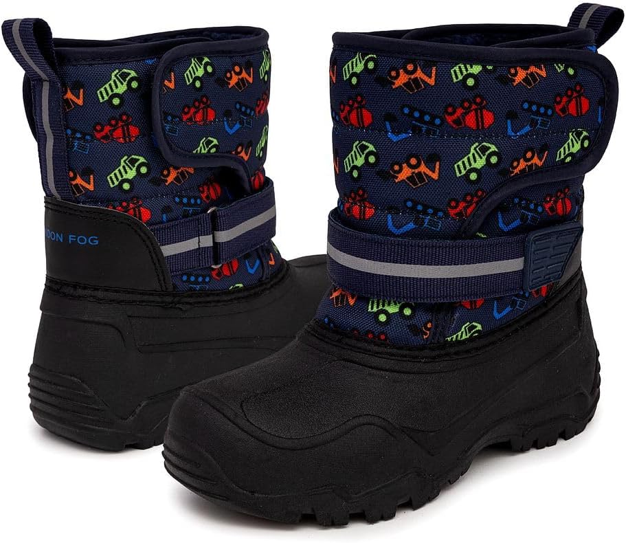 Dex Boys and Girls Snow Boots - Insulated Waterproof Winter Kids Snow Boots - Size Toddler, Little Kid and Big Kid