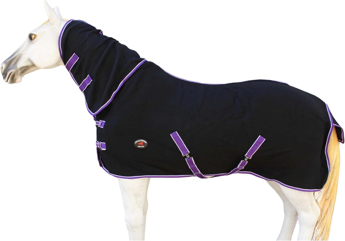 Horse Sheet Polar Fleece Cooler Exercise Blanket Wicks Moisture 4391N