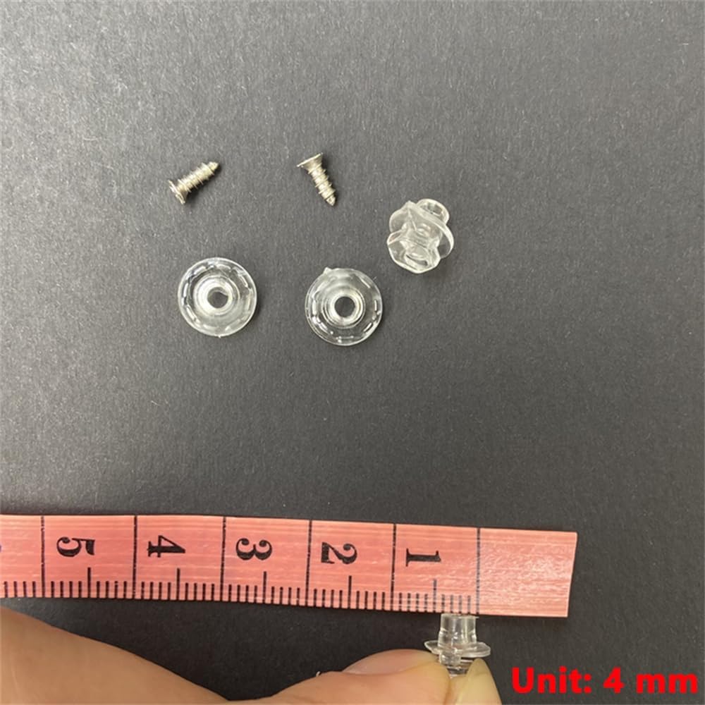 Universal 2 Pairs 4MM Helmet Visor Pins, Anti Fog Insert Pins Compatible with AGV, SHOEI, GXT, ARAI,BELL, SEDICI