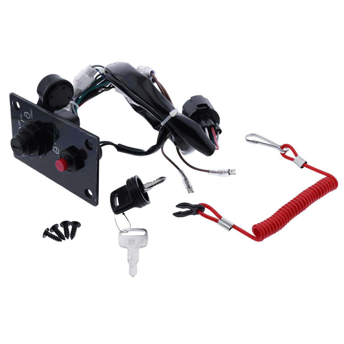 37100-96J24 Single Engine Ignition Key Switch Panel for Suzuki Motor Engine