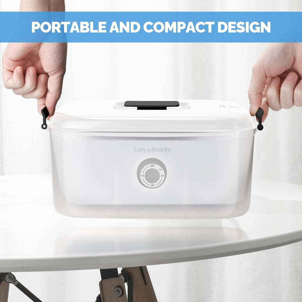Hot Towel Warmers for Spa,5L Portable Towel Steamer for Facial | Holds 16 Small Towels, Quickly Heating in 1-5