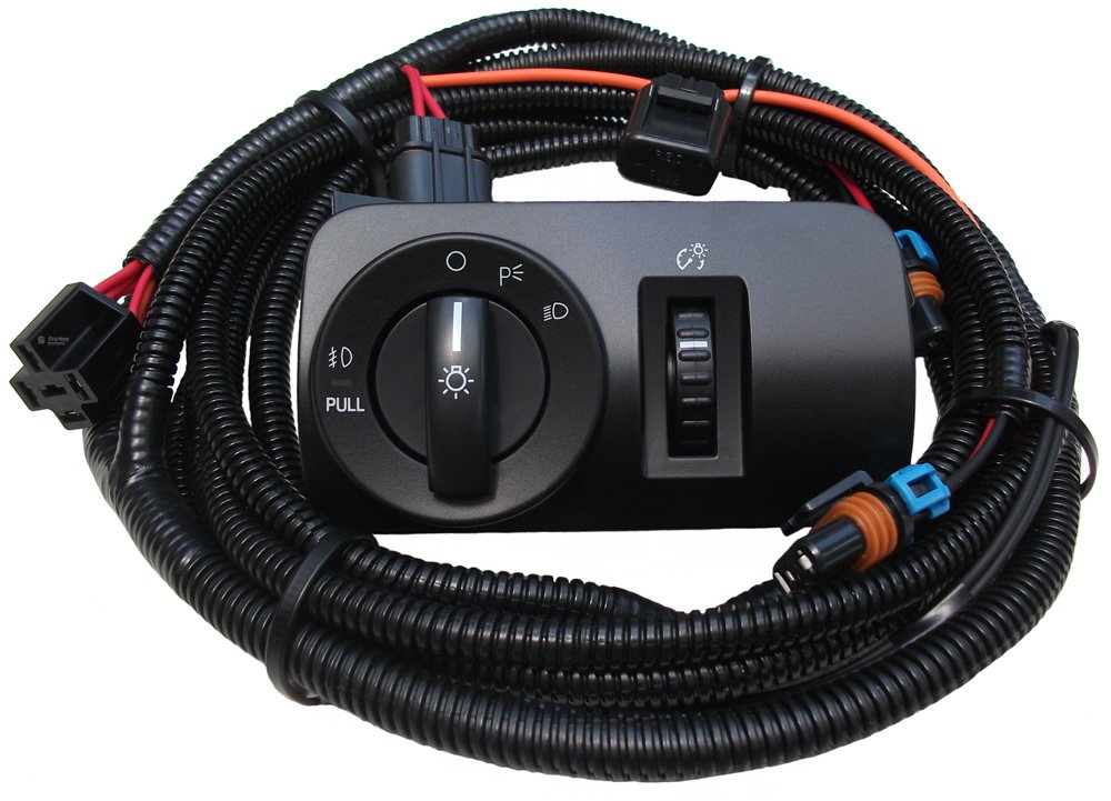 Fog Light Wiring & Switch Kit -Compatible with Mustang V6 4.0L 2005-2009