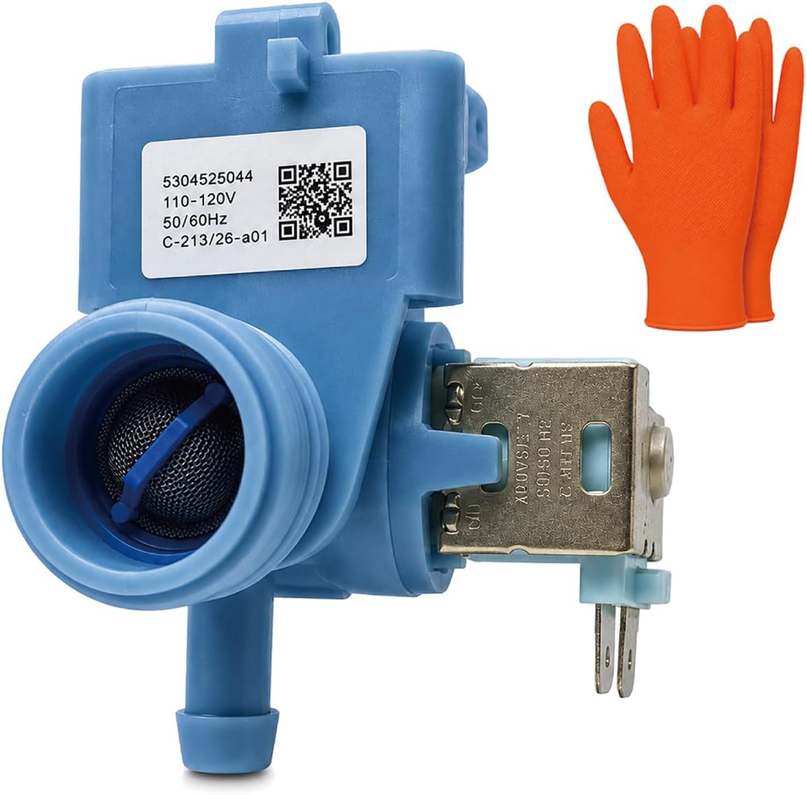 5304525044 Dishwasher Water Inlet Valve Replacement for Frigidaire, Electrolux, Kenmore, Crosley - Replaces 5304521660, AP6988433