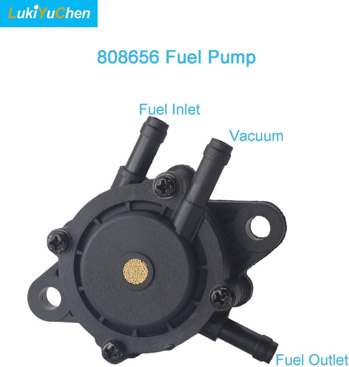 808656 Fuel Pump Compatible with Kohler 17HP-25HP Engine Lawn Mower