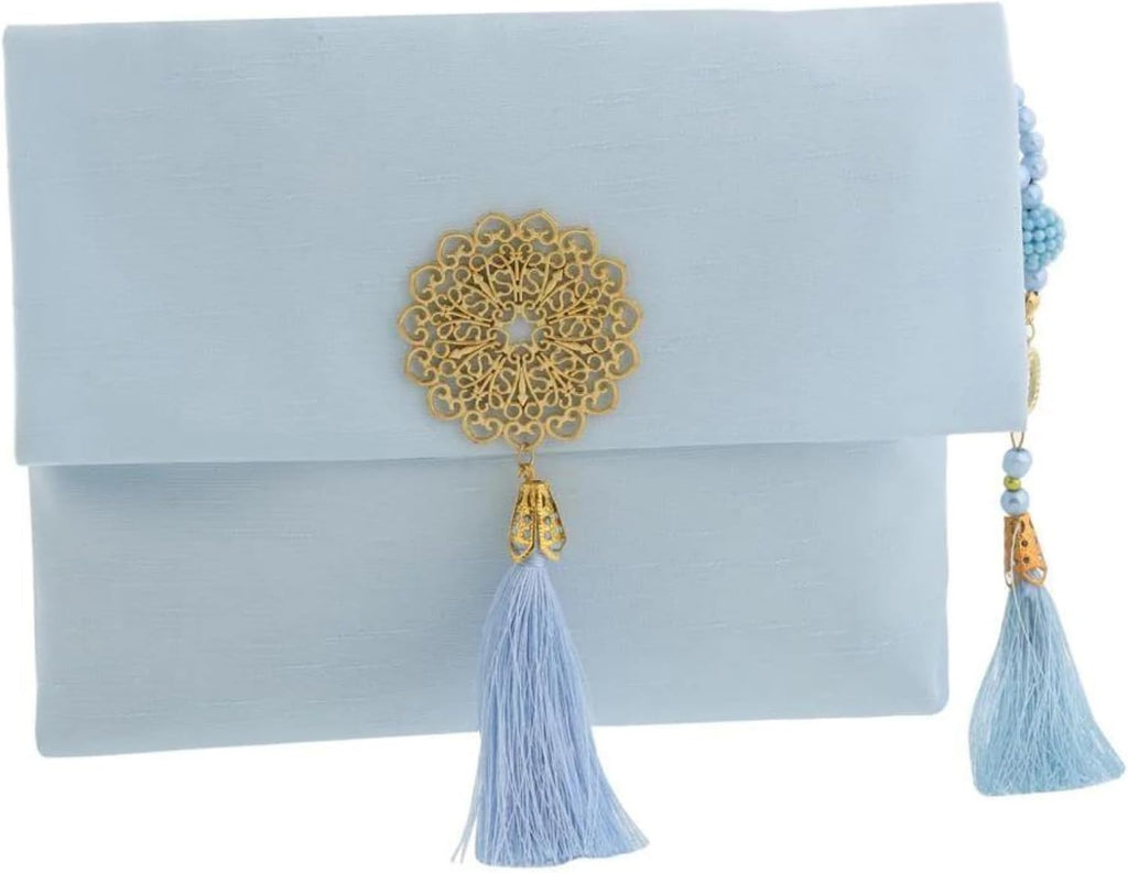 Muslim Prayer Rug with Tasbih and Portable Bag, Muslim Gift for Women Men, Mubarak Islamic Box, Soft Mat Islam Gifts