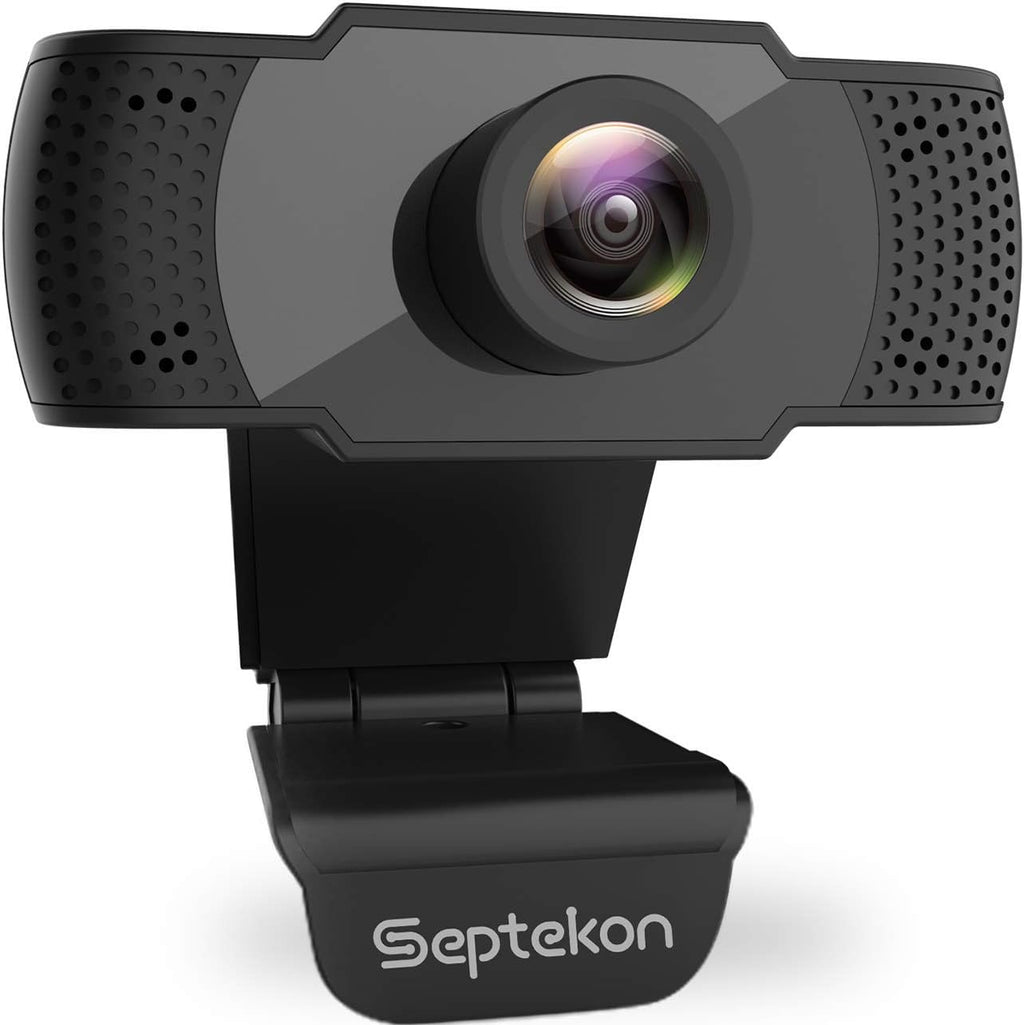1080P HD Webcam with Microphone, Streaming Computer Web Camera for Laptop/Desktop/Mac/TV, USB PC Cam for Video