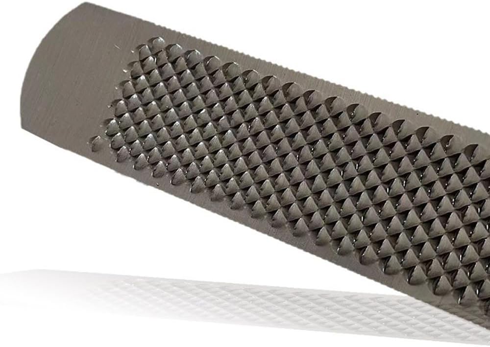 T12 Carbon Steel Horse Hoof Rasp - 14" Professional Farrier Tool with Non-Slip Rubber Handle for