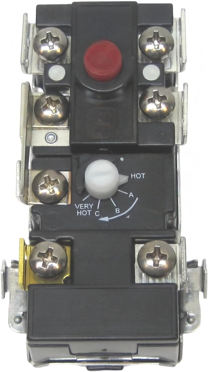 WH10A Electric Water Heater Thermostat Compatible for Water Heater | Range 110-170*F, Item Length 7 in, Item Height