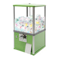 Big Commercial Capsule Vending Machine, 4 25 Cent Coins Per Side Operated Gumball Bank Machine, Gumball Dispenser