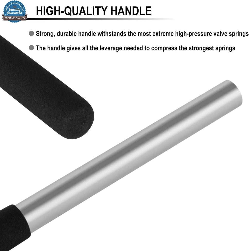 66784 Stud Mount Valve Spring Compressor Removal Tool Remove & Install Valve Springs & Retainers Fit For All 3/8'' &