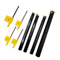 1/2in Indexable Turning Tool Holder Boring Bars with Carbide Turning Inserts