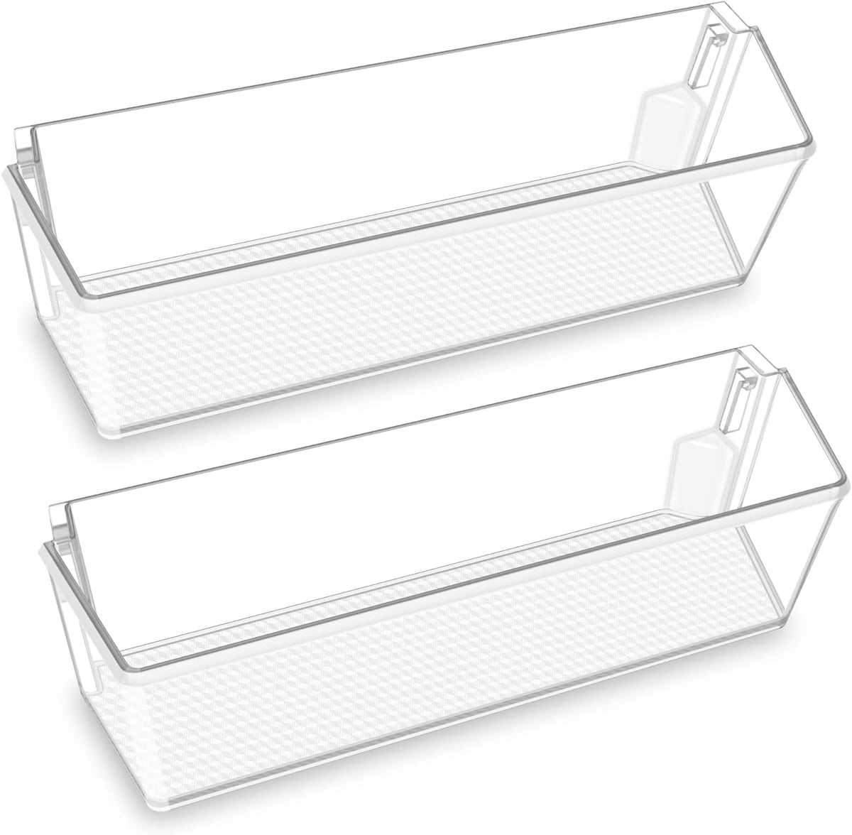 2PCS MAN63948404 Refrigerator Door Bin Shelf for LG Door Shelf Replacement