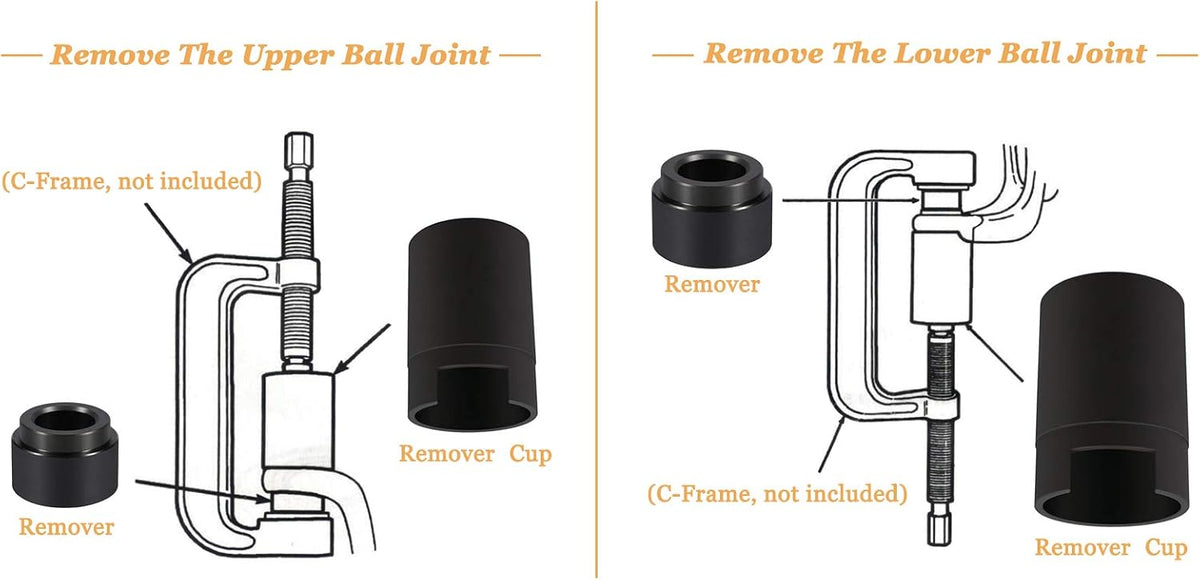 for Jeep & Dodge Ball Joint Service Adapter