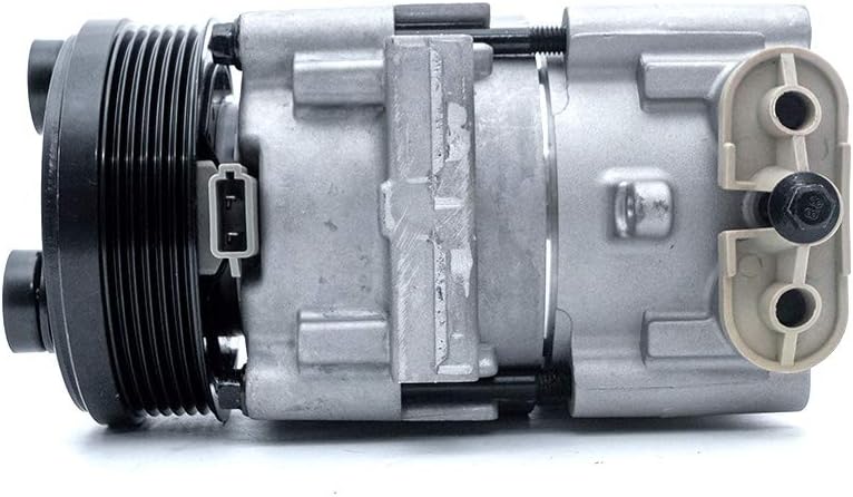 FKG AC Compressor and A/C Clutch fit for 2003-2007 Ford F-250 F-350 F-450 F-550 Super Duty 6.0L, 2003-2007 Ford F-250 F-350 F-450 F-550 Super Duty 7.3L, 1997-2001 Ford F-150 (4.6L, 5.4L)