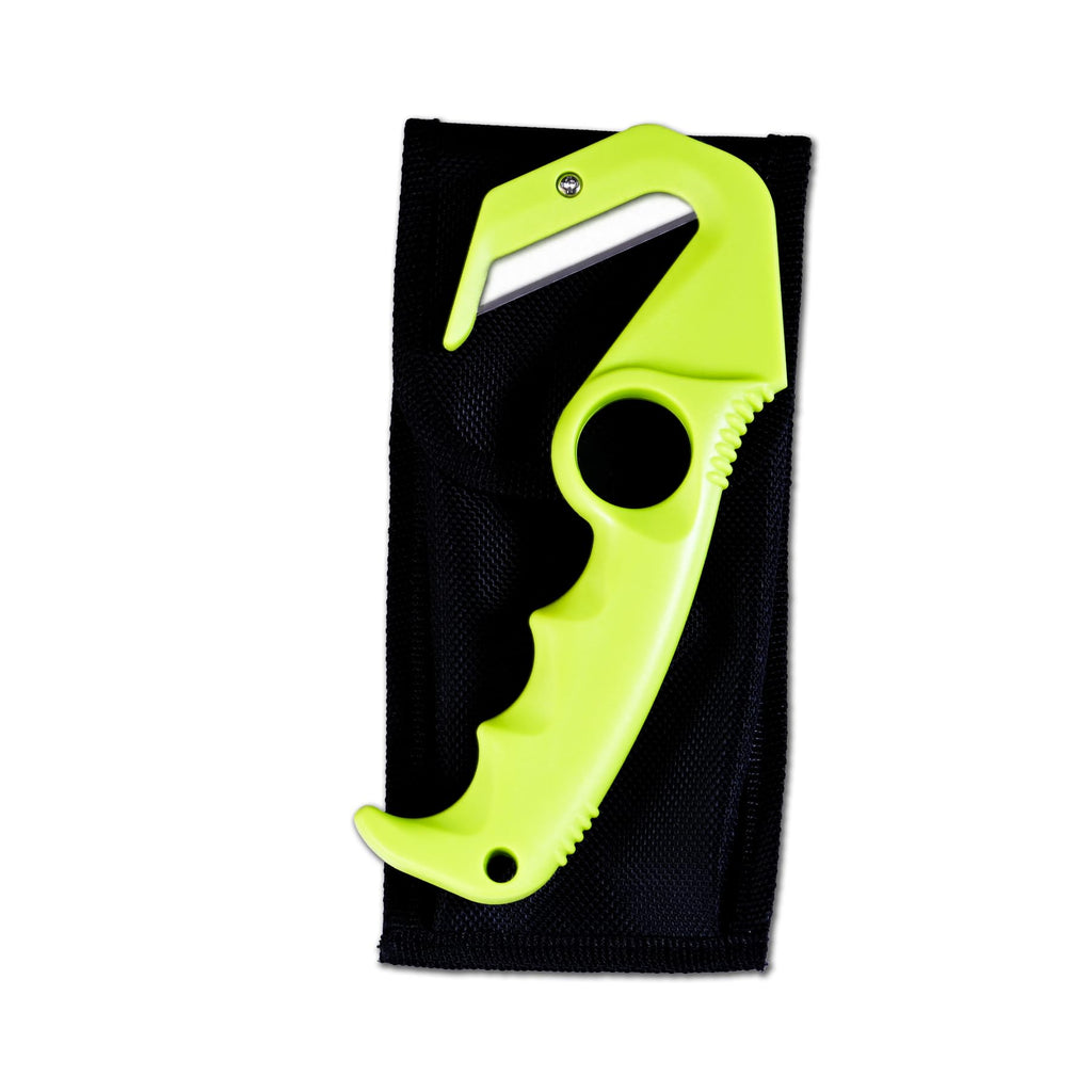 Replaceable Blade Gut Hook Knife for Hunting with Interchangeable Razor Blades, Game Processing Skin and Gut Knife