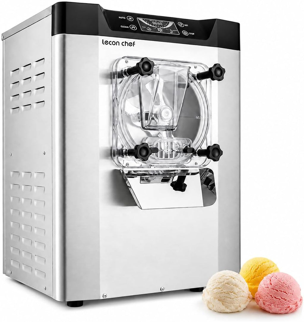 Commercial Ice Cream Machine, Hard Serve, 1400W, 16-20 L/H