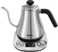 Electric Gooseneck Kettle With LCD Display Automatic Shut Off Retro Coffee Kettle Temperature Control Hot Water
