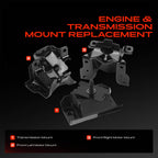 A-Premium Engine Motor Mount and Transmission Mount Kit, Set of 3