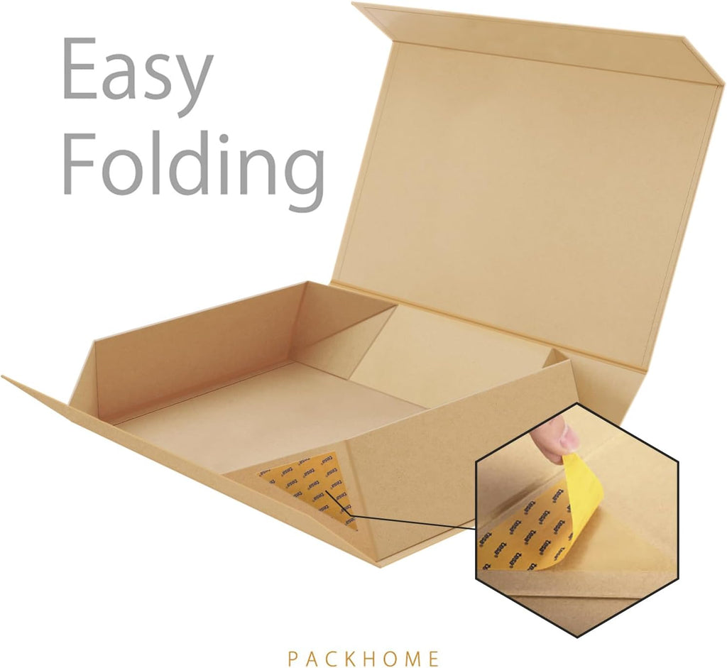 Extra Large Kraft Gift Box Magnetic Lid 17.5x11.3x4.3in